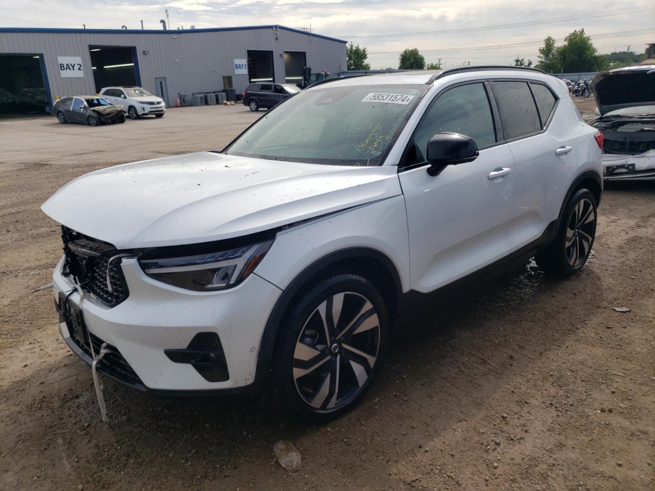 YV4L12UX7P2911435 2023 Volvo Xc40 Ultimate