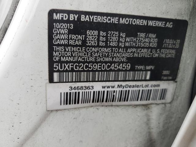 VIN 5UXFG2C59E0C45459 2014 BMW X6, Xdrive35I no.13