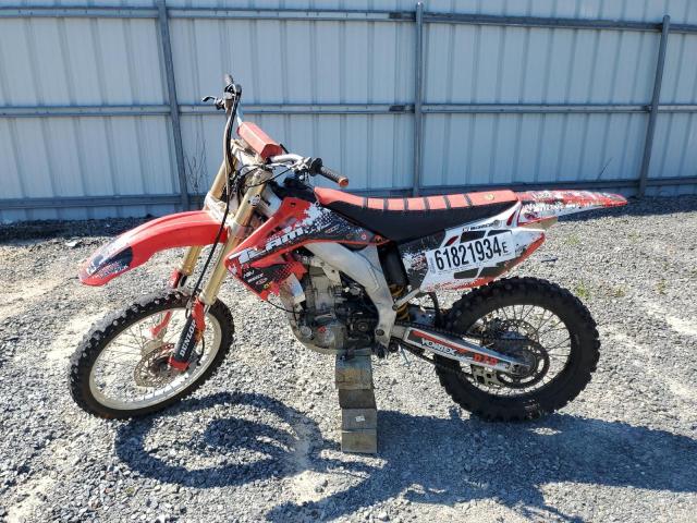 HONDA CRF450 R 2004 red  gas JH2PE05374M209115 photo #4