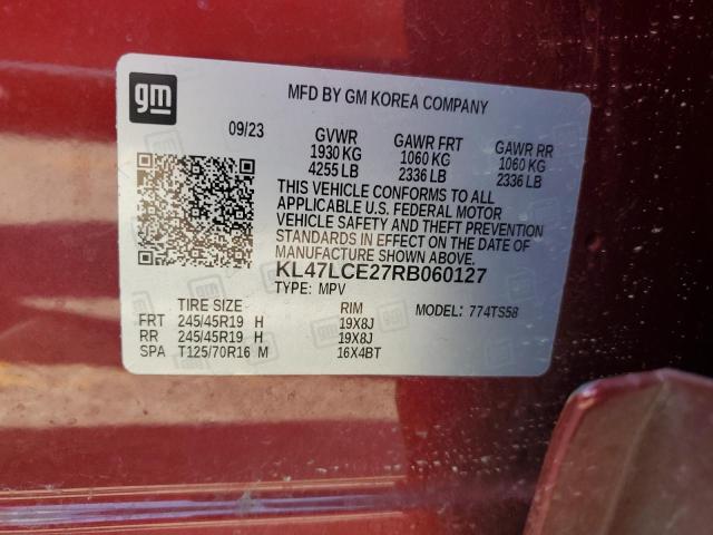 2024 BUICK ENVISTA AV - KL47LCE27RB060127
