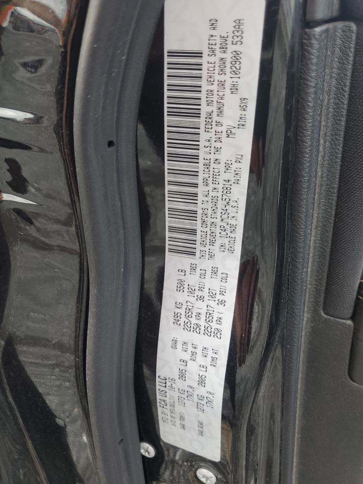 1C4PJMCS4HW576814 2017 Jeep Cherokee Latitude