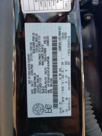 2018 FORD F150 SUPER - 1FTEW1EG7JFA34788