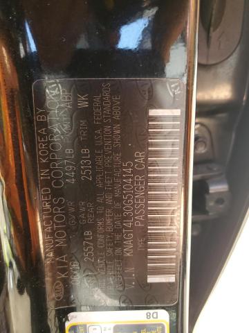 2016 Kia Optima Lx VIN: KNAGT4L30G5104145 Lot: 62284494