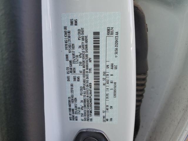 VIN 1FMCU0GN6PUA41489 2023 Ford Escape, Active no.12