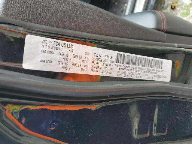 2018 DODGE DURANGO R/ - 1C4SDJCT6JC283268