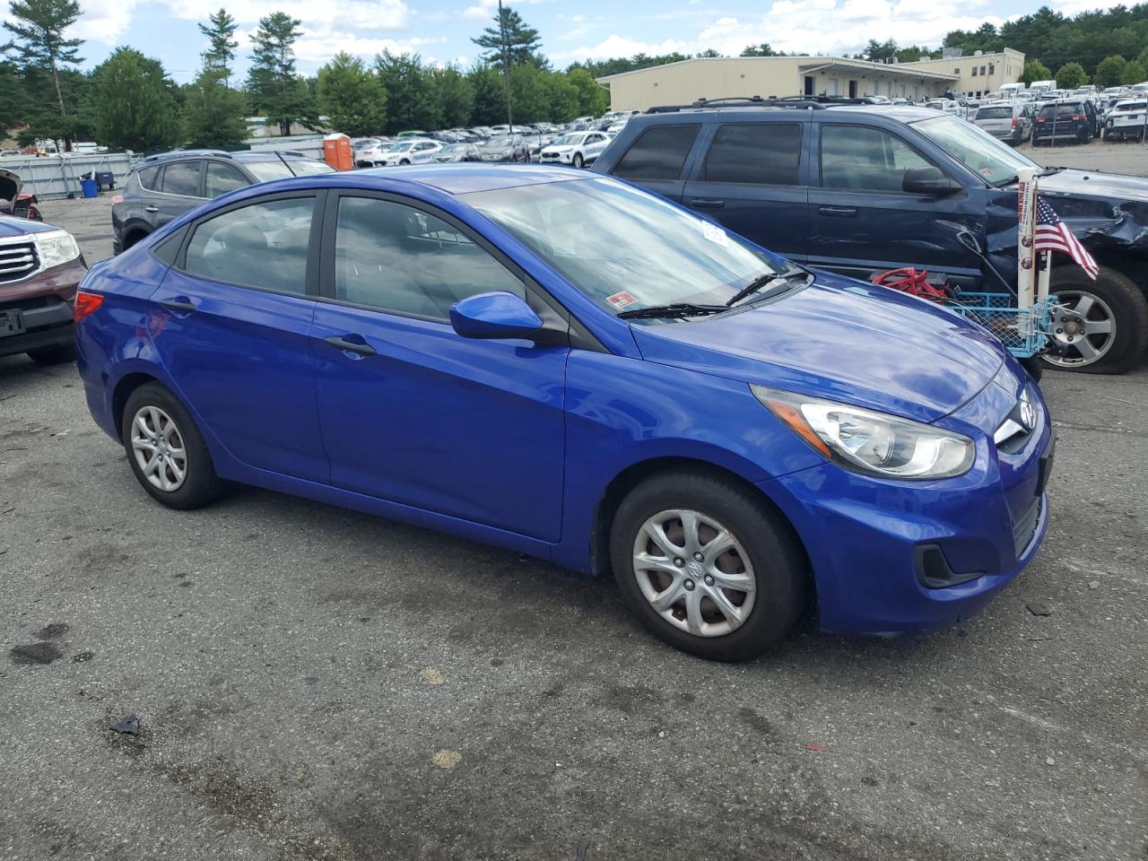 2012 Hyundai Accent Gls vin: KMHCT4AE6CU060752