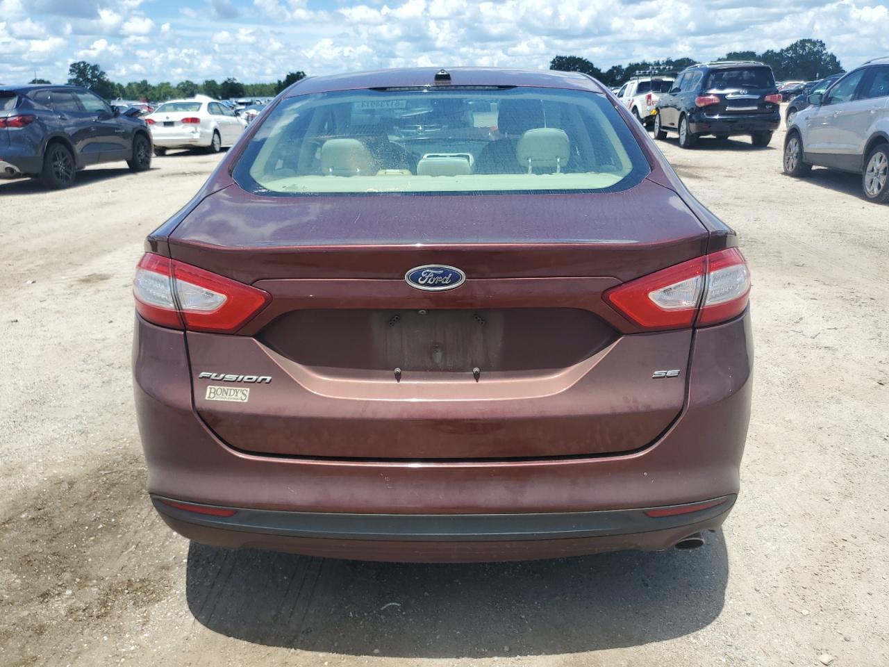 2016 Ford Fusion Se vin: 3FA6P0H74GR323104