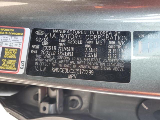 2018 KIA NIRO TOURI - KNDCE3LC3J5171299