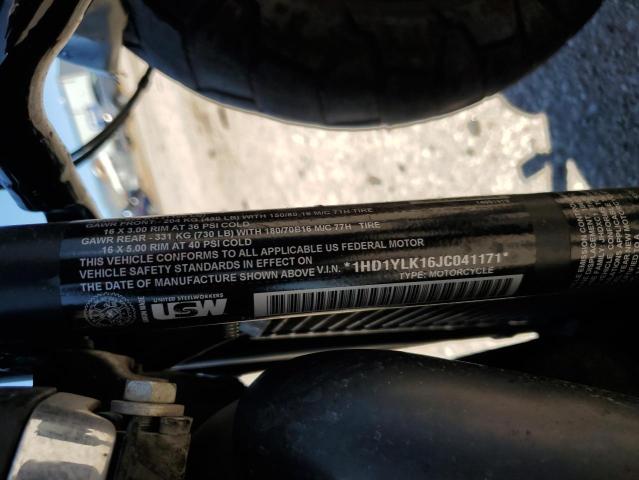 2018 HARLEY-DAVIDSON FXFBS FAT - 1HD1YLK16JC041171