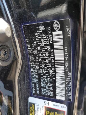 4T4BF1FK7FR484676 2015 TOYOTA CAMRY - Image 12