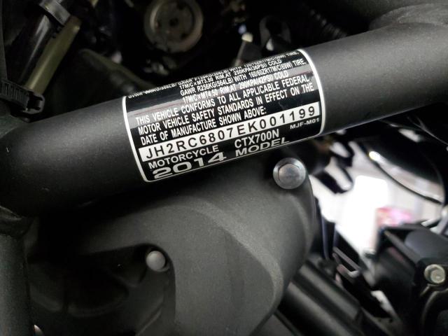 2014 HONDA CTX700 N JH2RC6807EK001199