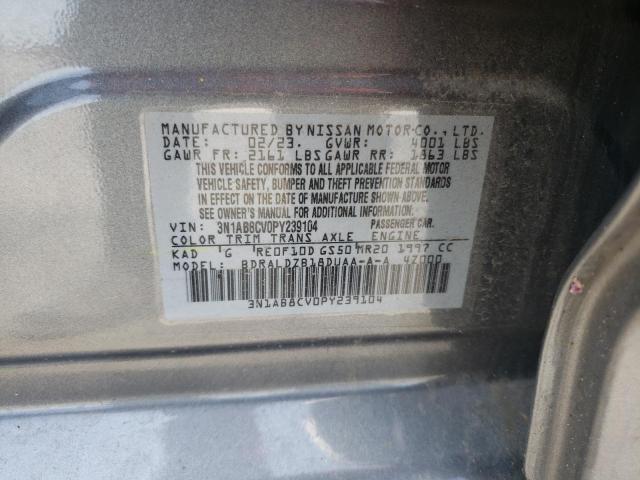 2023 NISSAN SENTRA SV - 3N1AB8CV0PY239104