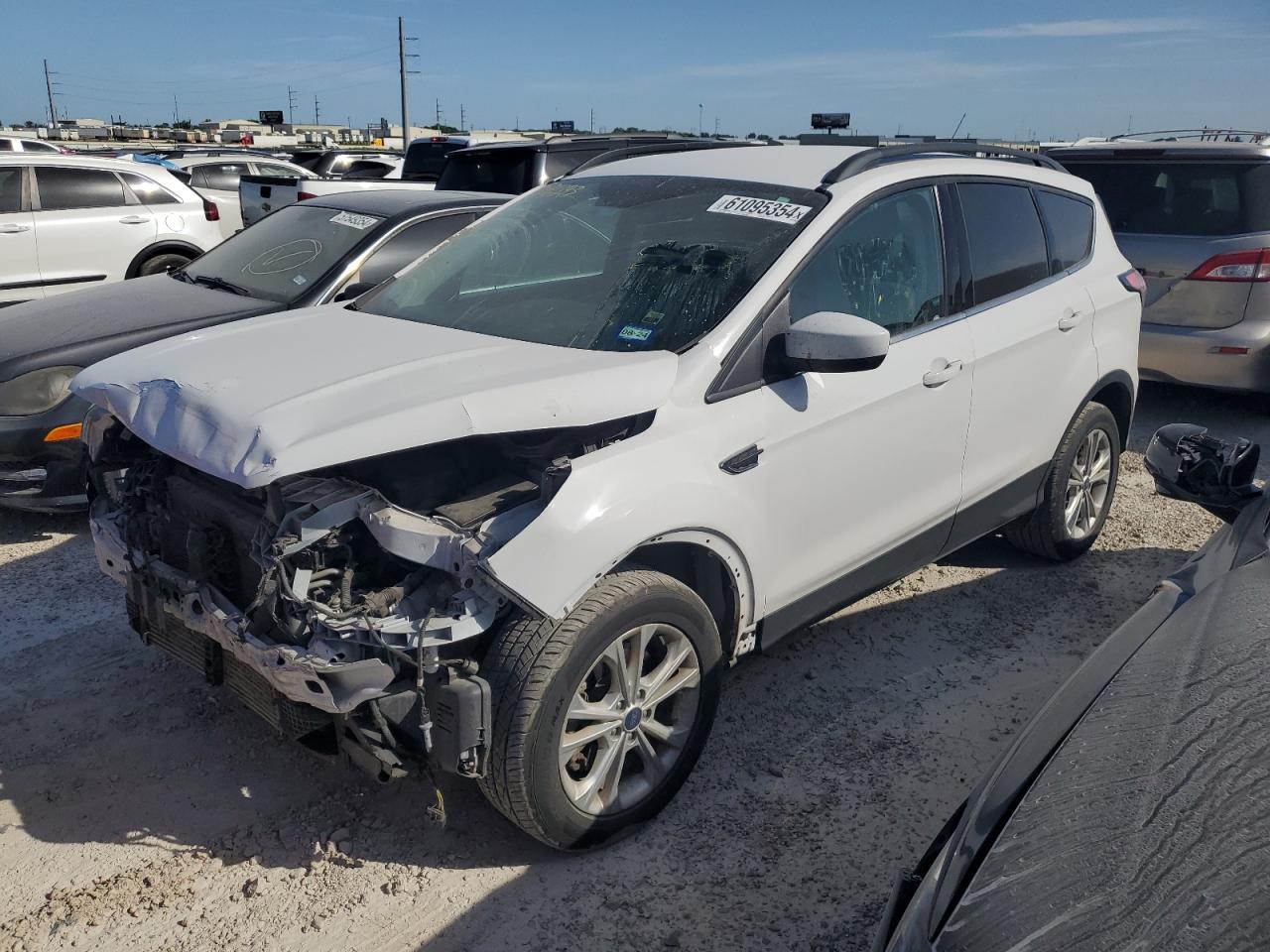 2017 Ford Escape Se vin: 1FMCU9G92HUD96393