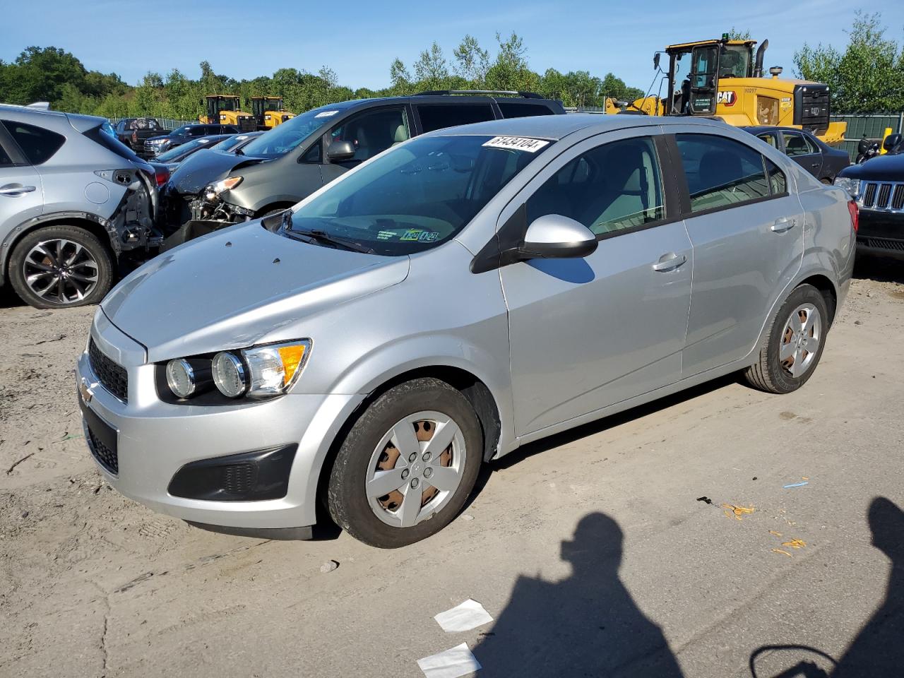 2015 Chevrolet Sonic Ls vin: 1G1JA5SG0F4132081