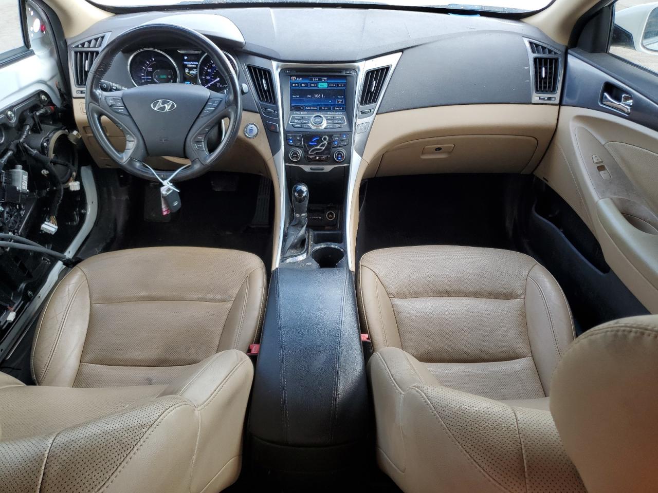 KMHEC4A46FA121345 2015 Hyundai Sonata Hybrid