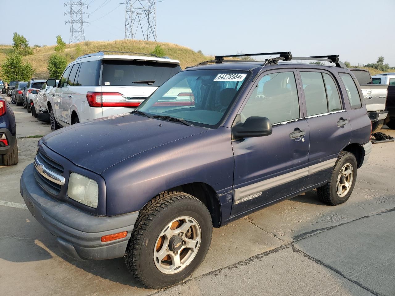 Lot #2853174414 2001 CHEVROLET TRACKER