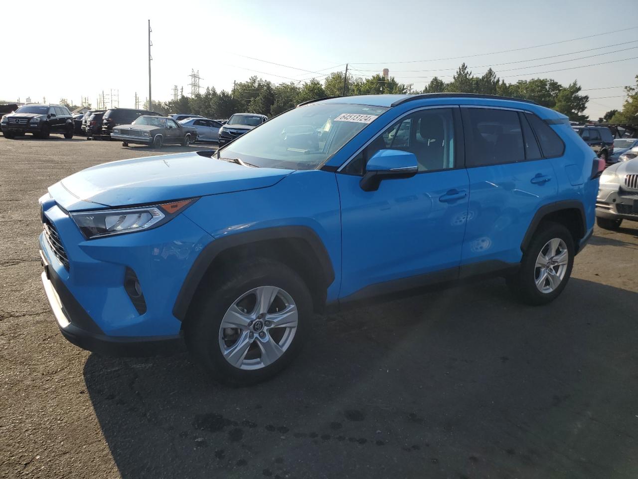 Lot #2776789790 2021 TOYOTA RAV4 XLE