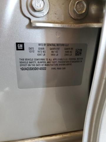 2013 Cadillac Ats Performance VIN: 1G6AC5SX5D0143022 Lot: 62760854