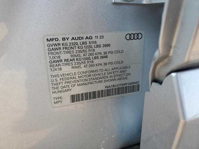 2024 AUDI Q3 PREMIUM WA1BUCF30R1069563  63951974