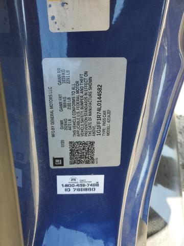 2020 CHEVROLET CAMARO LZ - 1G1FF1R74L0144582