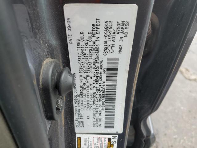 2005 Toyota 4Runner Sr5 VIN: JTEBU14R658032130 Lot: 62669184