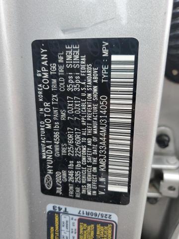 2021 HYUNDAI TUCSON LIM - KM8J33A44MU314050