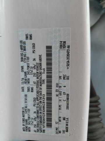 2017 FORD F150 SUPER - 1FTEW1CFXHKC51313