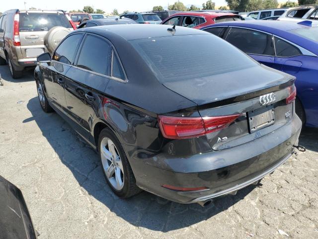 AUDI A3 PREMIUM 2017 black sedan 4d gas WAUB8GFF3H1010756 photo #3