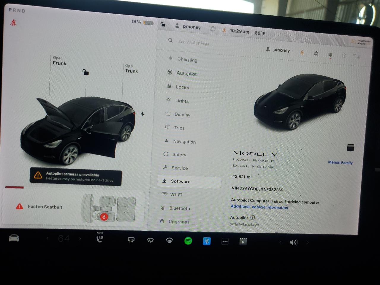 7SAYGDEEXNF332260 2022 Tesla Model Y