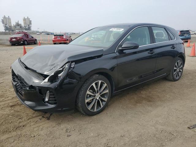 HYUNDAI ELANTRA GT 2018 black  gas KMHH35LE3JU067826 photo #1