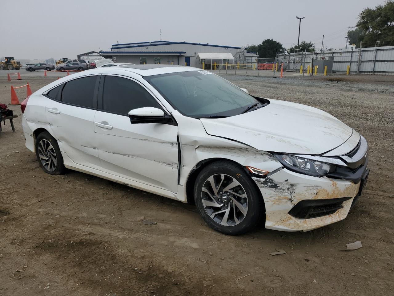 2018 Honda Civic Ex vin: 2HGFC2F70JH518996