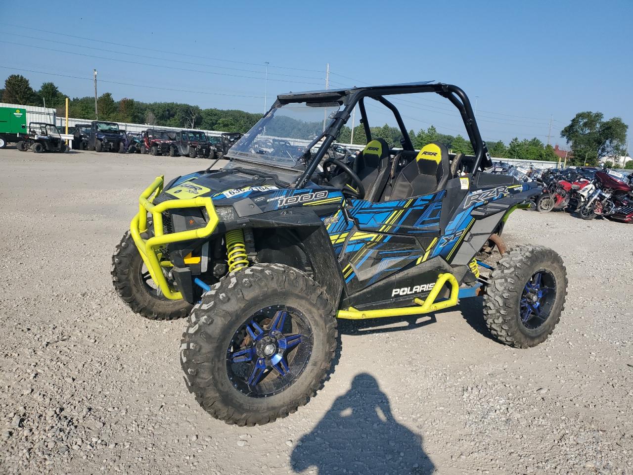 Lot #3024397577 2017 POLARIS RZR XP 100