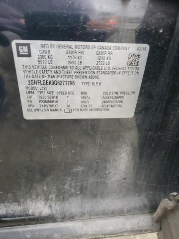 2016 CHEVROLET EQUINOX LT - 2GNFLGEK9G6271796