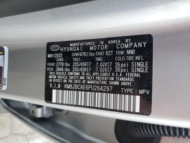 2023 HYUNDAI TUCSON SEL - KM8JBCAE6PU264297
