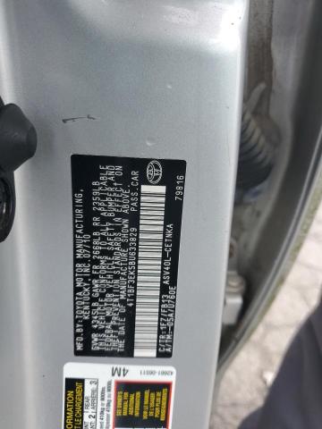 2020 TOYOTA CAMRY BASE 4T1BF3EK5BU633829