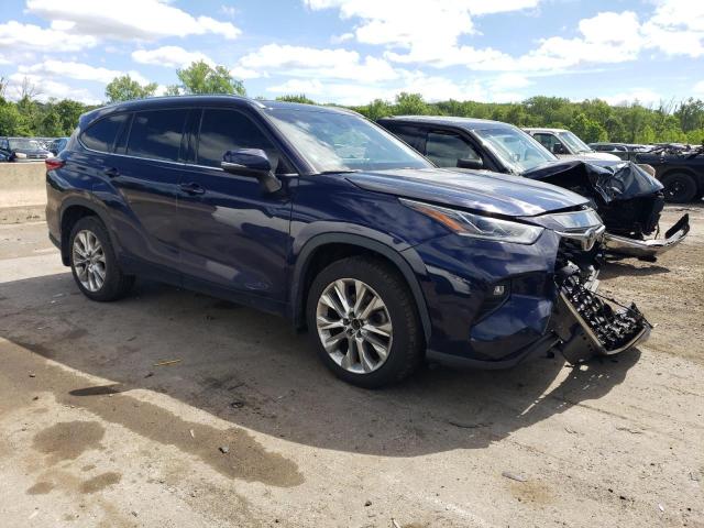 VIN 5TDDZRBH0MS114761 2021 Toyota Highlander, Limited no.4