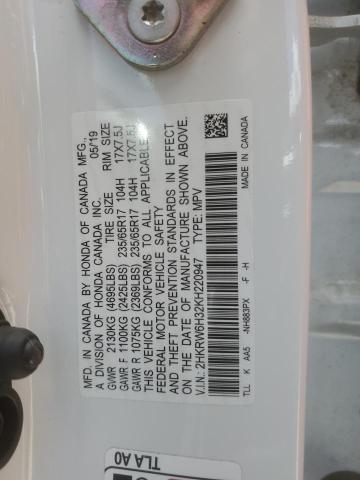 2019 HONDA CR-V LX - 2HKRW6H32KH220947