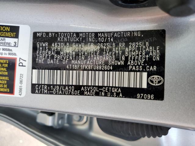 VIN 4T1BF1FK8FU882604 2015 Toyota Camry, LE no.13