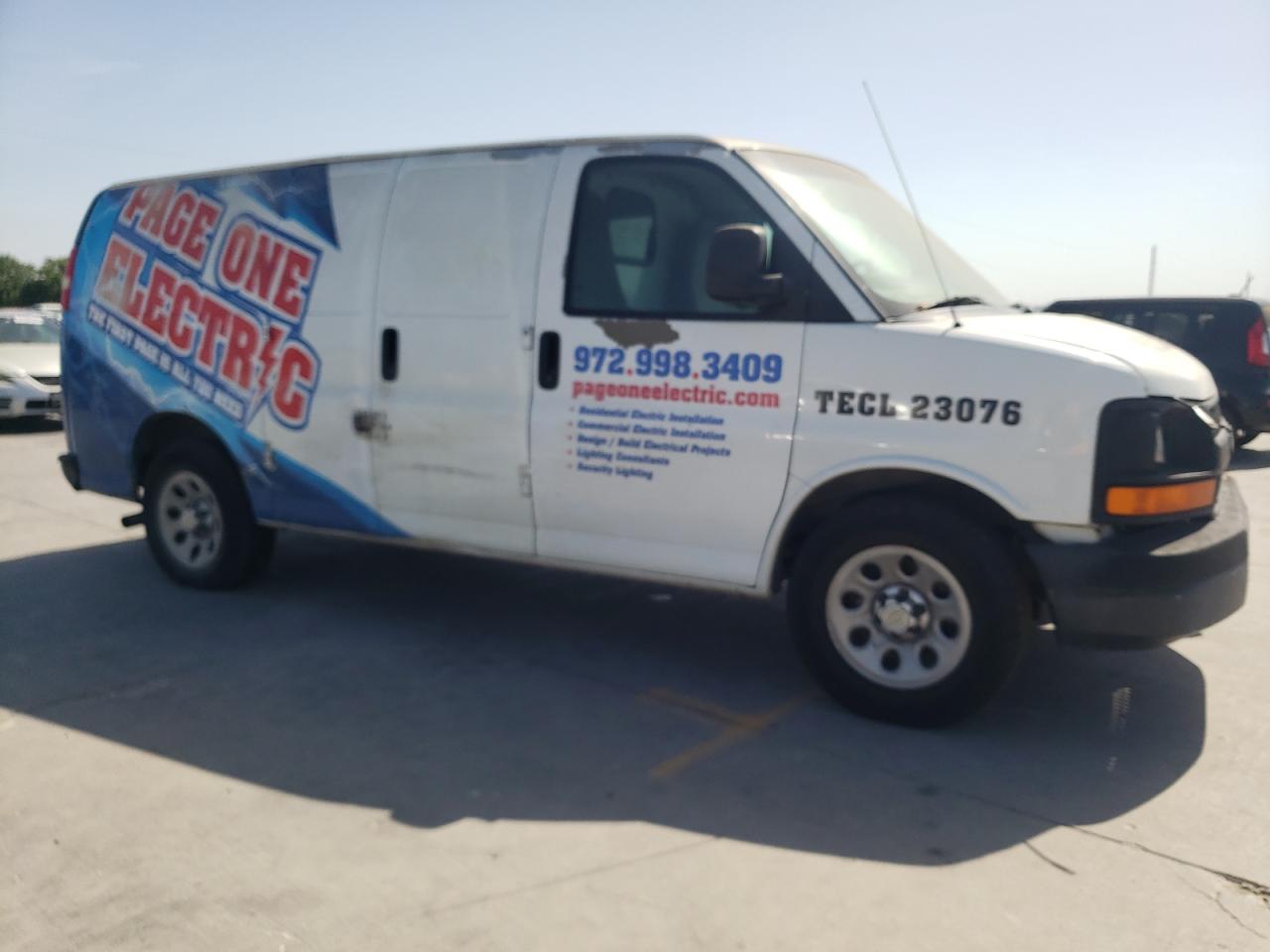 1GCSGAFX6C1112363 2012 Chevrolet Express G1500