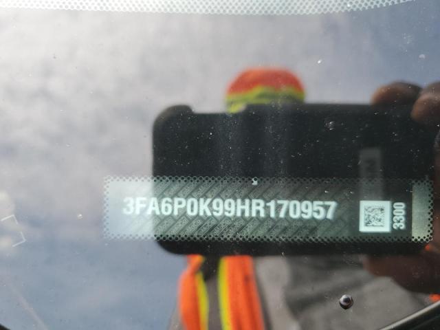 2017 FORD FUSION TIT - 3FA6P0K99HR170957