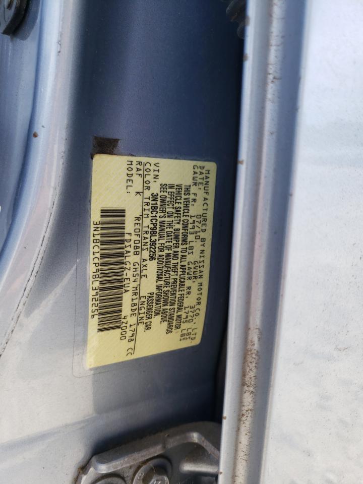 3N1BC1CP9BL392256 2011 Nissan Versa S