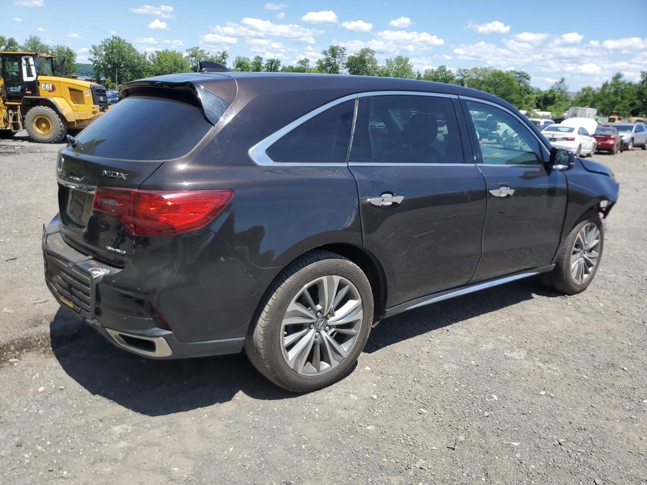 ACURA MDX TECHNO 2017 brown 4dr spor gas 5FRYD4H57HB031319 photo #4