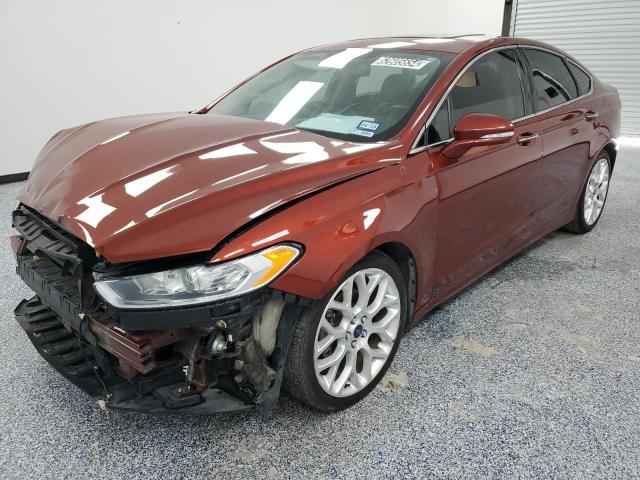 FORD FUSION TIT 2014 orange  gas 3FA6P0K91ER241063 photo #1