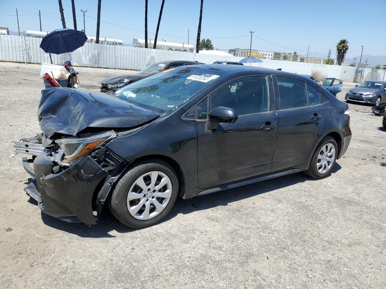 2020 Toyota Corolla Le vin: 5YFEPRAE9LP016093