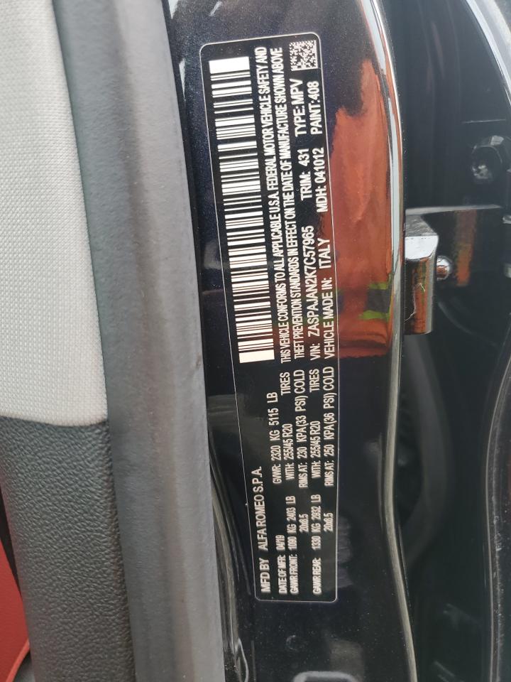 ZASPAJAN2K7C57965 2019 Alfa Romeo Stelvio