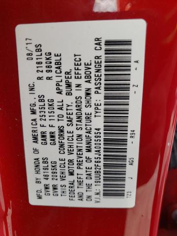 2018 Acura Tlx Tech+A VIN: 19UUB2F65JA005954 Lot: 61136844