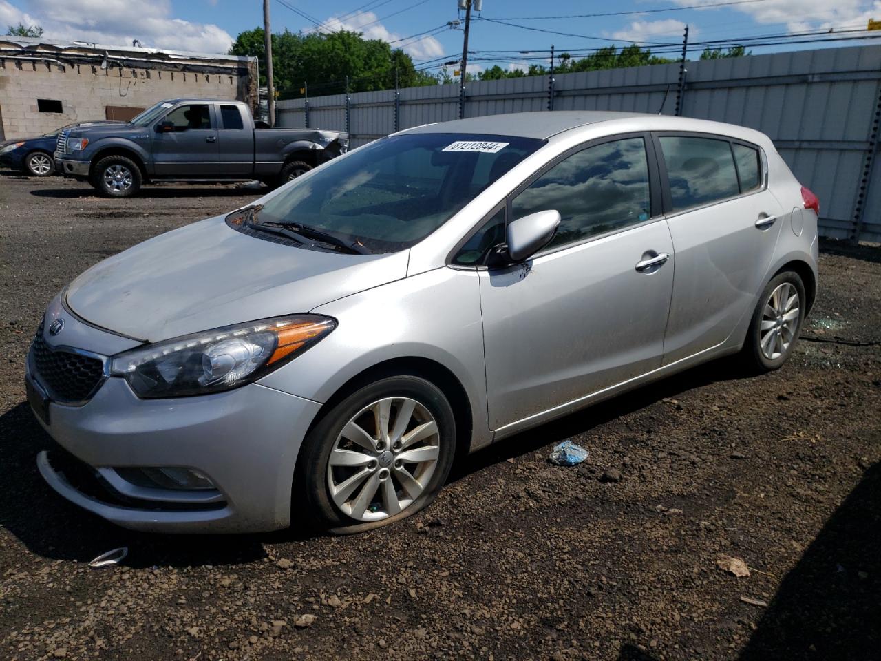 2015 Kia Forte Ex vin: KNAFX5A85F5341796