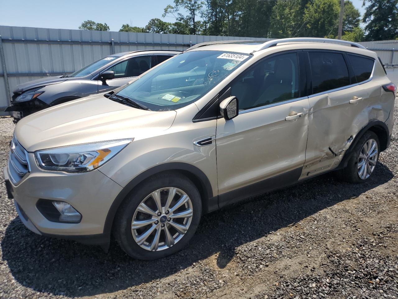 2017 Ford Escape Titanium vin: 1FMCU9J94HUA56512