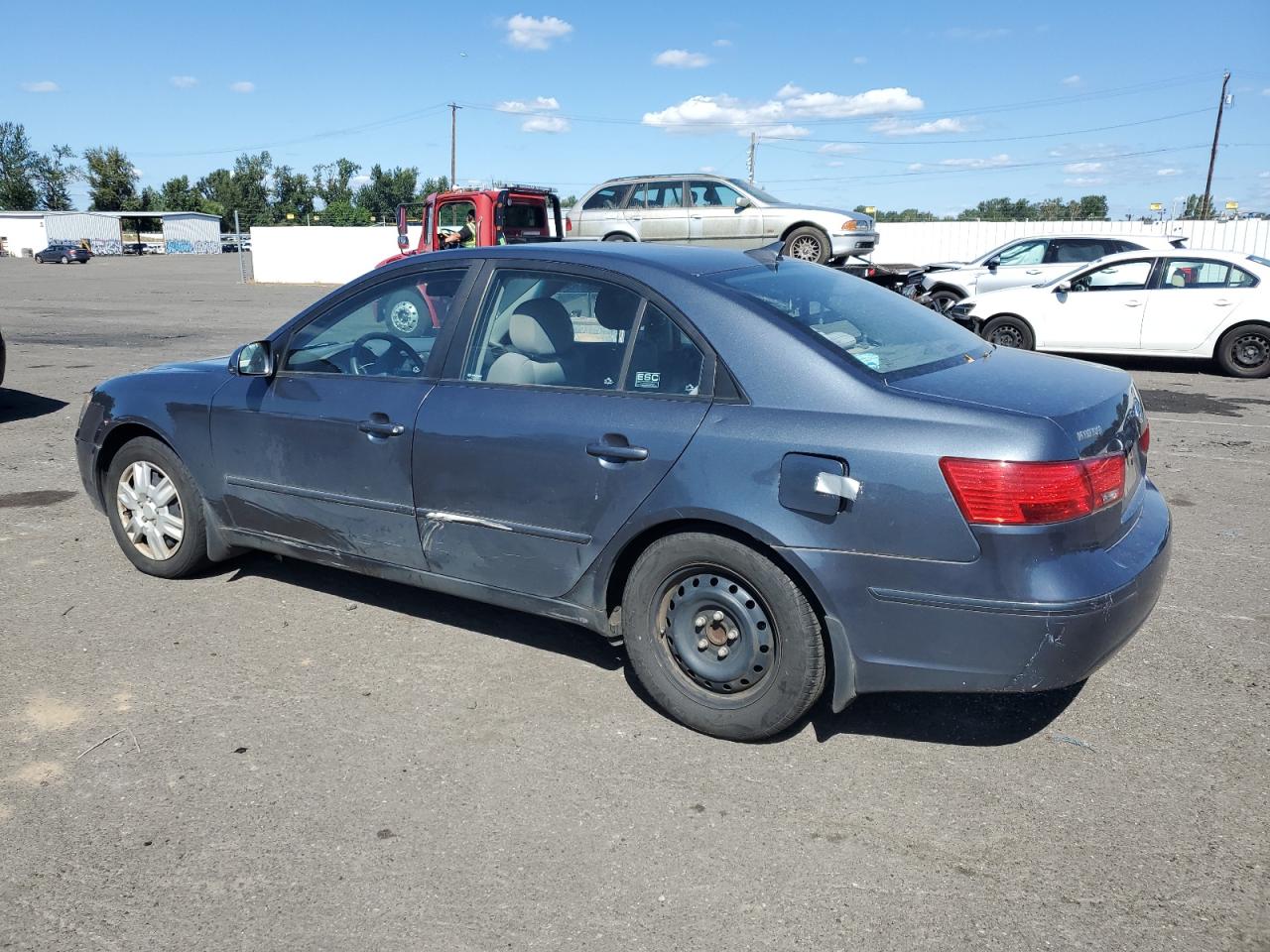 Lot #2869664051 2009 HYUNDAI SONATA GLS