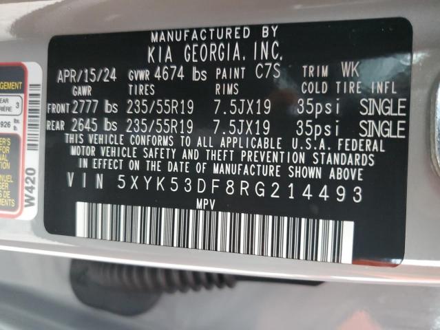 2024 KIA SPORTAGE S - 5XYK53DF8RG214493